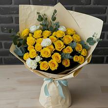 Букет цветов из:  Розы #REPLACE_PRED# Кузнецово