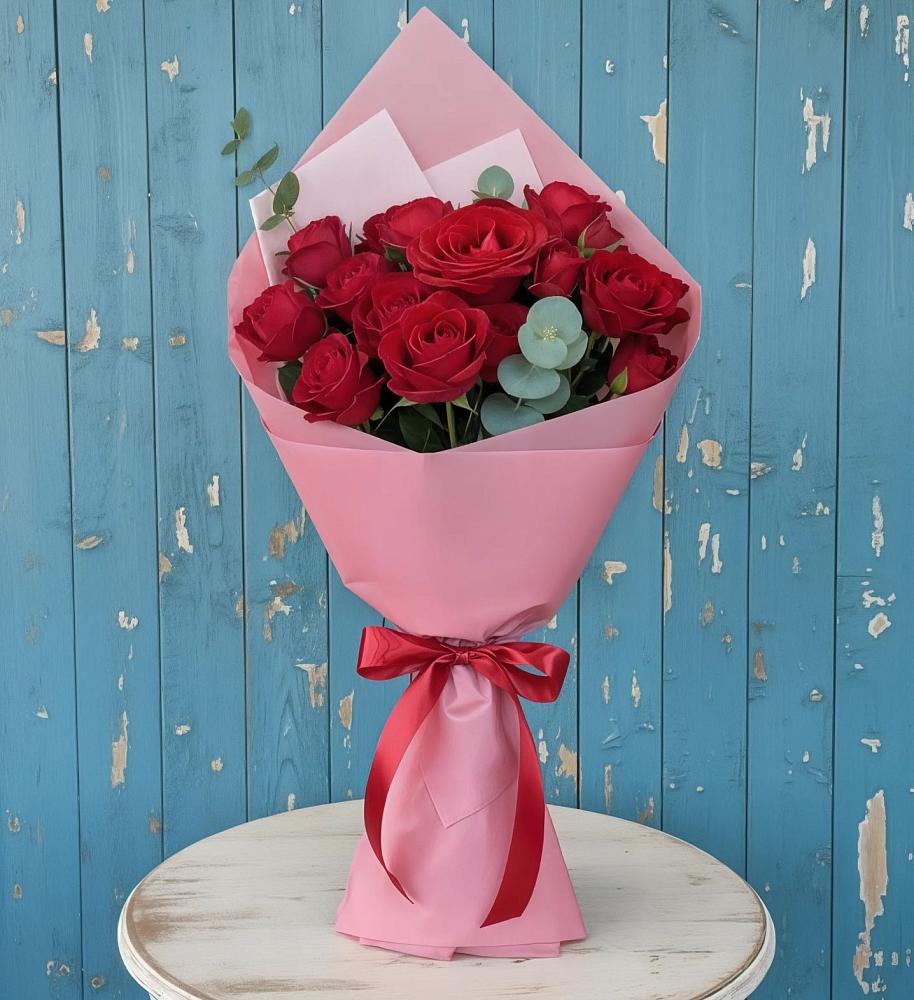 Букет цветов из: Розы в Кузнецово