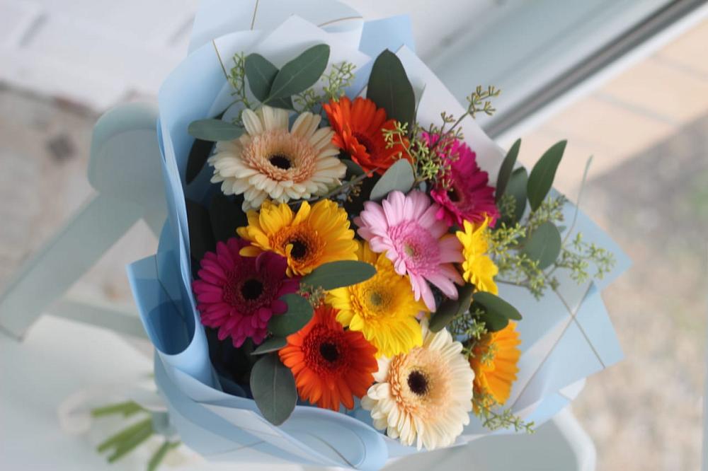 Букет цветов из: Герберы в Кузнецово