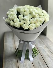 Букет 35 Белых роз в Кузнецово
