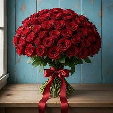 Букет Красные розы Блэк Меджик в Кузнецово