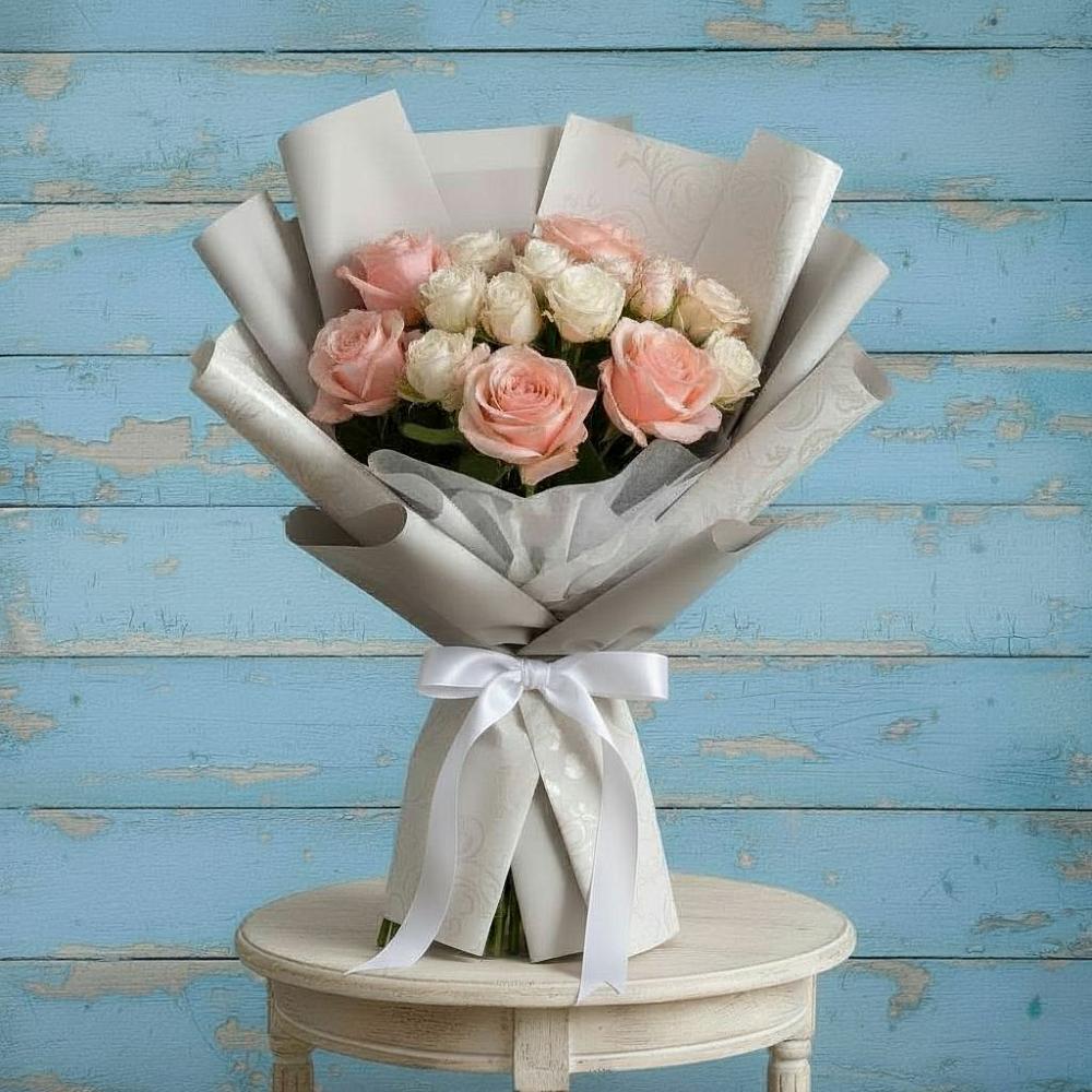 Букет цветов из: Розы в Кузнецово