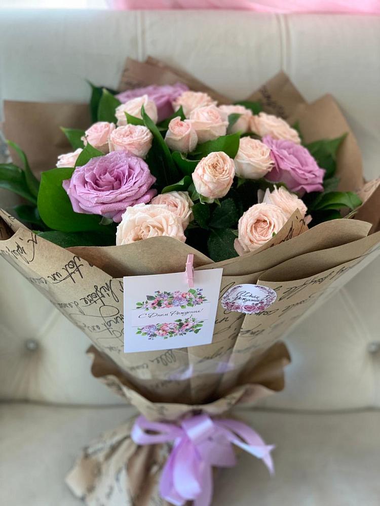 Букет цветов из: Розы в Кузнецово