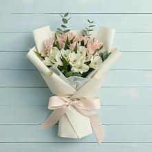 Букет цветов из:  Альстромерии в Кузнецово