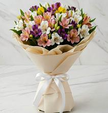 Букет цветов из:  Альстромерии #REPLACE_PRED# Кузнецово
