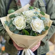 Букет Нежные грёзы в Кузнецово Букет цветов из: Розы в Кузнецово
