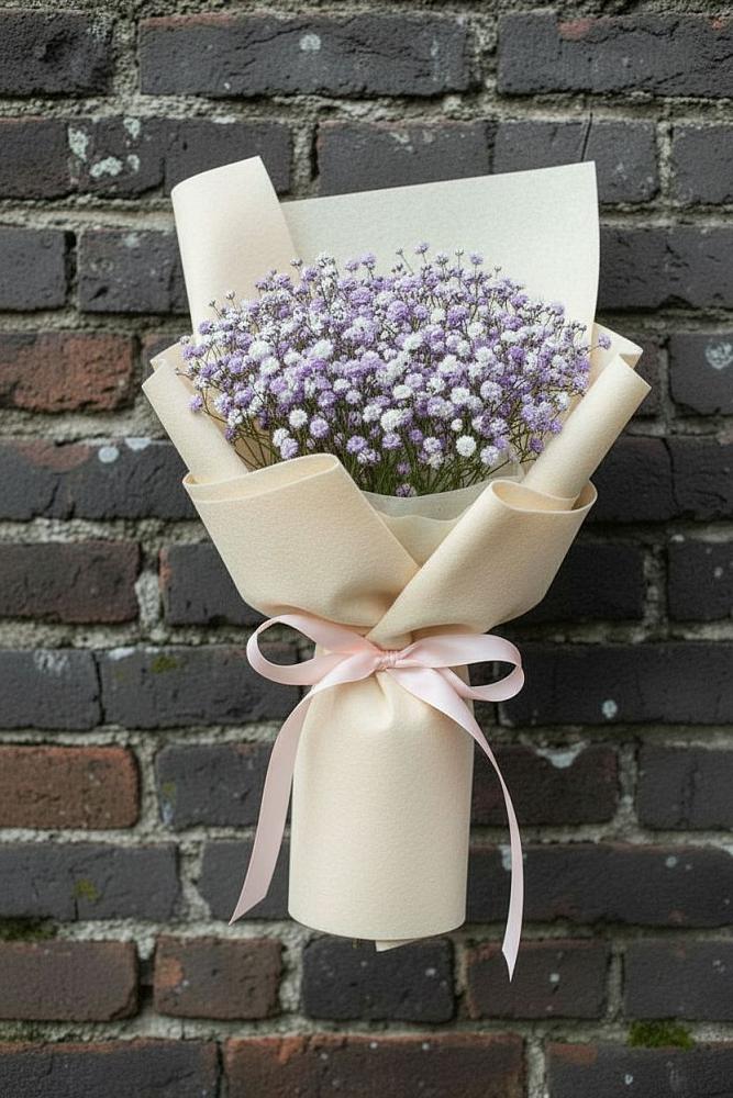 Букет цветов из: Гипсофила в Кузнецово