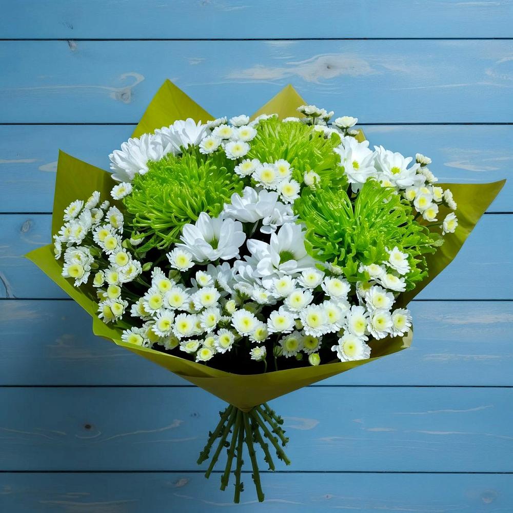 Букет цветов из: Хризантемы в Кузнецово