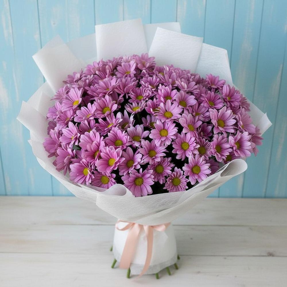Букет цветов из: Хризантемы в Кузнецово
