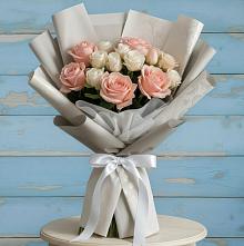 Букет цветов из:  Розы в Кузнецово