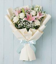 Букет цветов из:  Лилии в Кузнецово