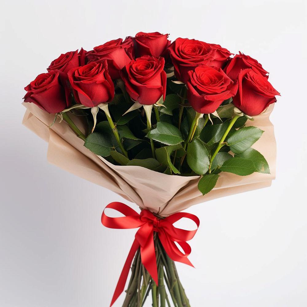 Букет 11 Красных роз Эдлесс Лав в Кузнецово